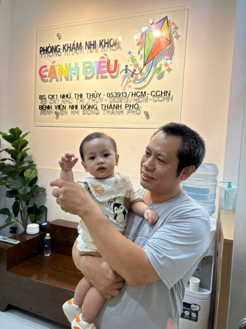 Bé Xoài 10 tháng tuổi
